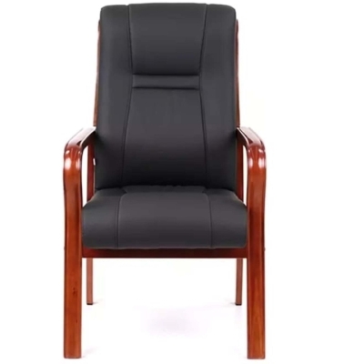 Кресло конференционное АКЛАС Гарет EX CF (PU Черный)