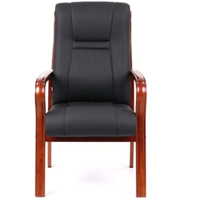 Кресло конференционное АКЛАС Гарет EX CF (PU Черный)