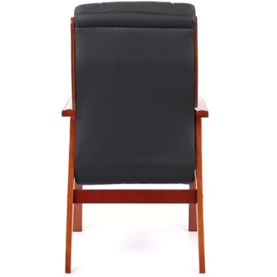 Кресло конференционное АКЛАС Гарет EX CF (PU Черный)