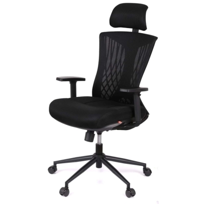 Кресло АКЛАС Тауер BL R-SR SP-7800BK (Mesh 03 Black)