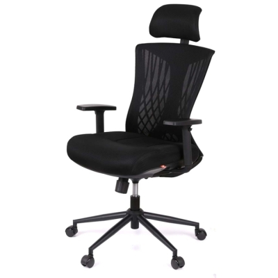 Кресло АКЛАС Тауер BL R-SR SP-7800BK (Mesh 03 Black)