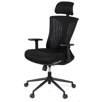 Кресло АКЛАС Тауер BL R-SR SP-7800BK (Mesh 03 Black)