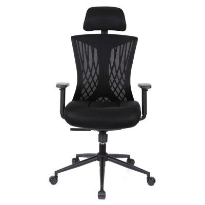 Крісло АКЛАС Тауер BL R-SR SP-7800BK Чорний (Mesh 03 black)