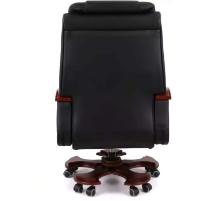 Кресло АКЛАС Тристрам EX RL (Кожа LC-A Black)