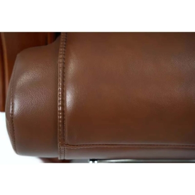 Кресло АКЛАС Тристрам EX RL (Кожа Lux LC-I Brown/PU Brown)