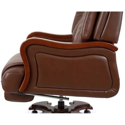 Кресло АКЛАС Тристрам EX RL (Кожа Lux LC-I Brown)