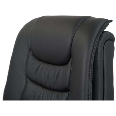 Кресло АКЛАС Ланселот EX RL Черный (Кожа LC-A)