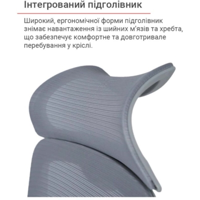 Кресло АКЛАС Дориан GR TILT Серый (OS-3006 Grey K-02 Grey)