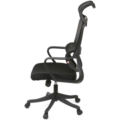 Кресло АКЛАС Дориан BL TILT (K-01 black/OS Black)