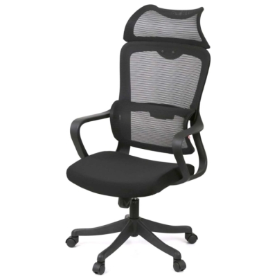 Кресло АКЛАС Дориан BL TILT (K-01 black/OS Black)
