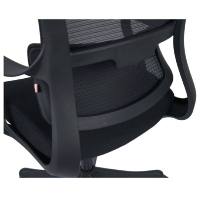 Крісло АКЛАС Доріан BL TILT Чорний (K-01 black OS-3000 Black)
