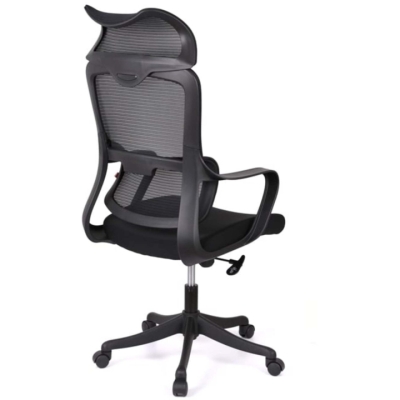 Крісло АКЛАС Доріан BL TILT Чорний (K-01 black OS-3000 Black)