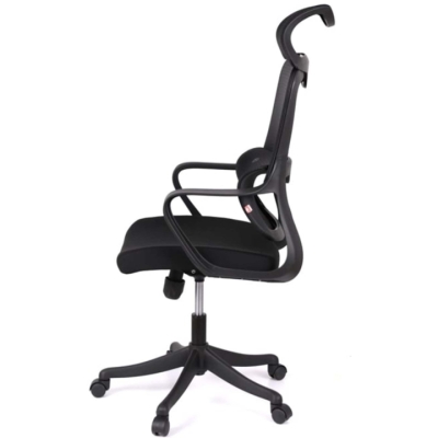 Крісло АКЛАС Доріан BL TILT Чорний (K-01 black OS-3000 Black)