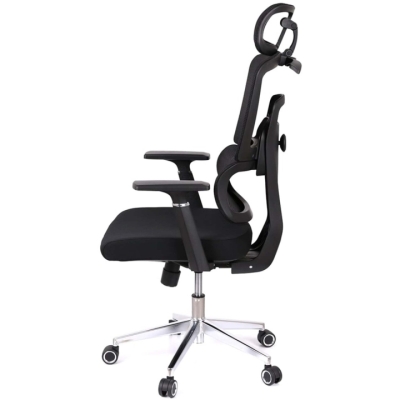 Крісло АКЛАС Арктик BL R-SR Чорний (LVB-308 Black OS-3000 Black)