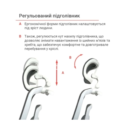Кресло АКЛАС Арктик WT R-SR (LVB Grey/OS Gray)