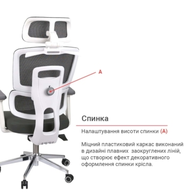 Кресло АКЛАС Арктик WT R-SR (LVB Grey/OS Gray)