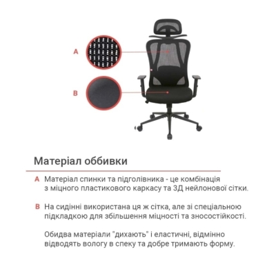 Кресло АКЛАС Марлен SR(L) (Черный)