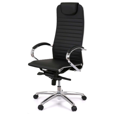 Кресло АКЛАС Сакура MB Черный (PU Black)