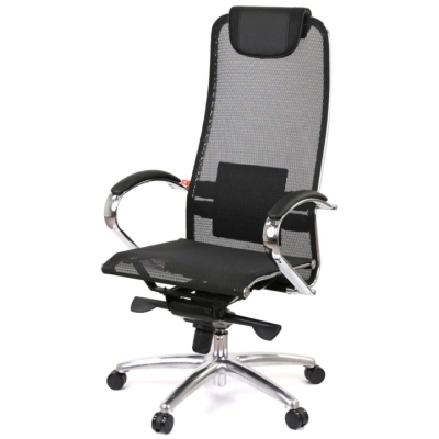 Крісло АКЛАС Сакура Net MB (Чорний)