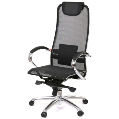 Кресло АКЛАС Сакура Net MB (Черный)