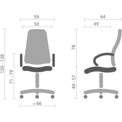 Кресло АКЛАС Сакура Net MB (Черный)