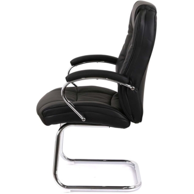 Кресло конференционное АКЛАС Лемош CF (PU Black)