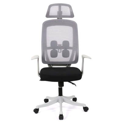 Кресло АКЛАС Одри HR ANF (Черный/Серый)