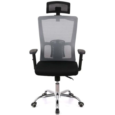 Кресло АКЛАС Елиот MS918 ANF (Черный/Серый)