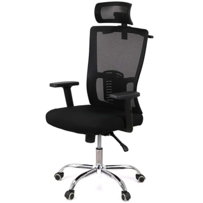 Кресло АКЛАС Елиот MS918 ANF (Черный/Черный)