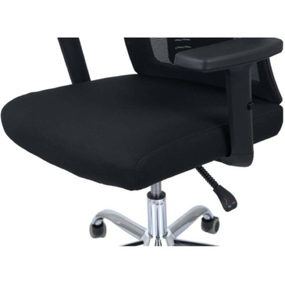 Кресло АКЛАС Елиот MS918 ANF (Черный/Черный)