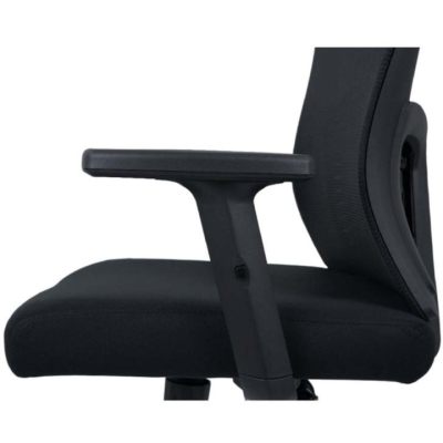 Кресло АКЛАС Елиот MS918 ANF (Черный/Черный)