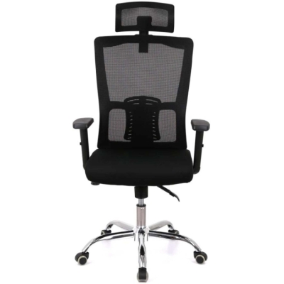 Кресло АКЛАС Елиот MS918 ANF (Черный/Черный)