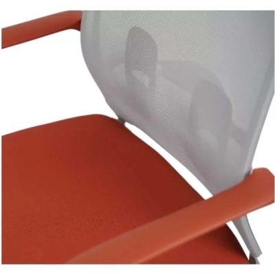 Кресло АКЛАС Мелоди WT (Оранжевый/Серый)