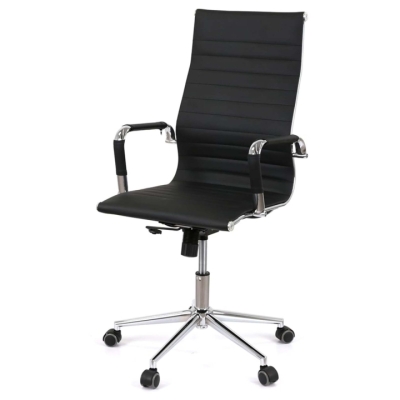 Крісло АКЛАС Кап PB Tilt (XY-8101) Чорний (PU Black)