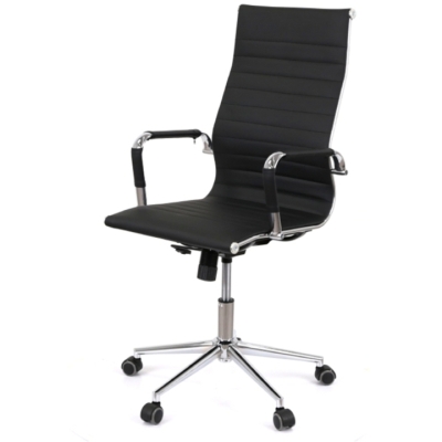 Крісло АКЛАС Кап PB Tilt (XY-8101) Чорний (PU Black)
