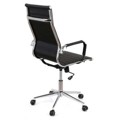 Крісло АКЛАС Кап PB Tilt (XY-8101) Чорний (PU Black)