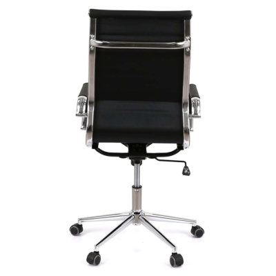 Крісло АКЛАС Кап PB Tilt (XY-8101) Чорний (PU Black)