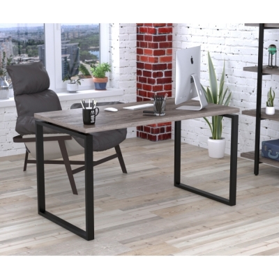 Письменный стол Loft design Q-135-32 Black Дуб Палена