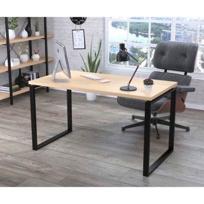 Письменный стол Loft design Q-135-32 Black Дуб Борас