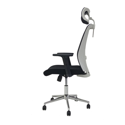 Кресло Barsky Mesh White/Black BM-04