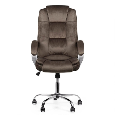 Кресло Barsky Soft Microfiber Brown Soft-02