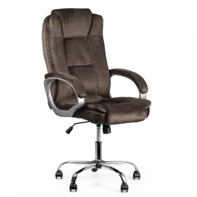Кресло Barsky Soft Microfiber Brown Soft-02