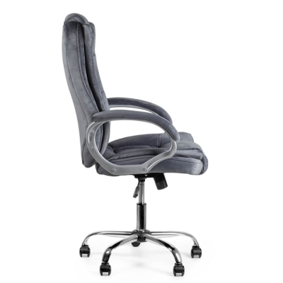 Кресло Barsky Soft Microfiber Grey Soft-03