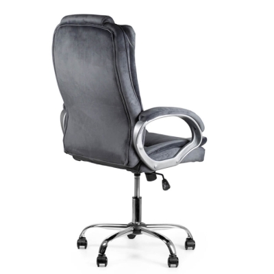 Кресло Barsky Soft Microfiber Grey Soft-03
