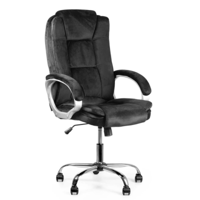 Кресло Barsky Soft Microfiber Black Soft-04