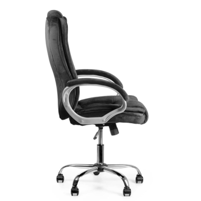 Кресло Barsky Soft Microfiber Black Soft-04