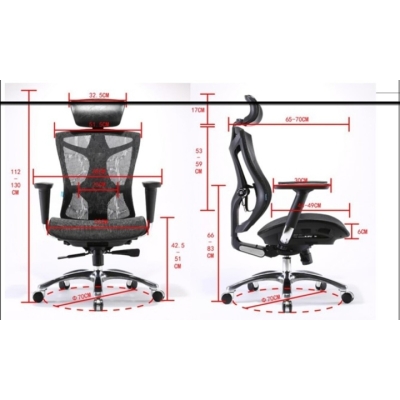 Кресло геймерское Barsky Game Mesh Grey GM-02