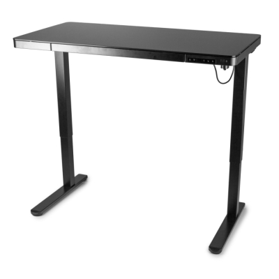 Регулируемый стол Barsky StandUp black glass 1200*600 BST-11