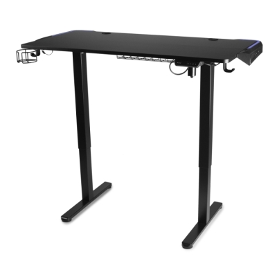 Регульований стіл Barsky StandUp Game black RGB-LED 1200*600 BST-01led
