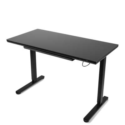 Регулируемый стол Barsky StandUp black glass 1200*600 BST-11new